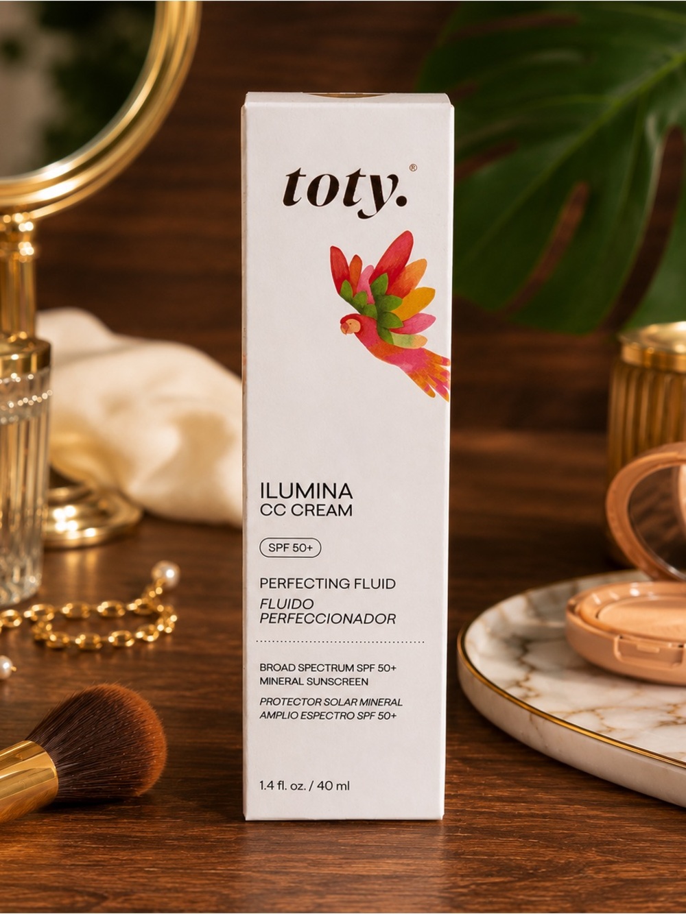 Toty by Sofia Vergara - lumina CC Cream SPF 50+, 100% Mineral Color CC. 2N Beige